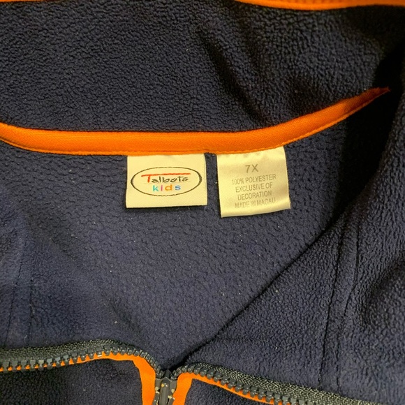 Talbots Kids 1/4 Zip Pullover - size 7X - Picture 2 of 2
